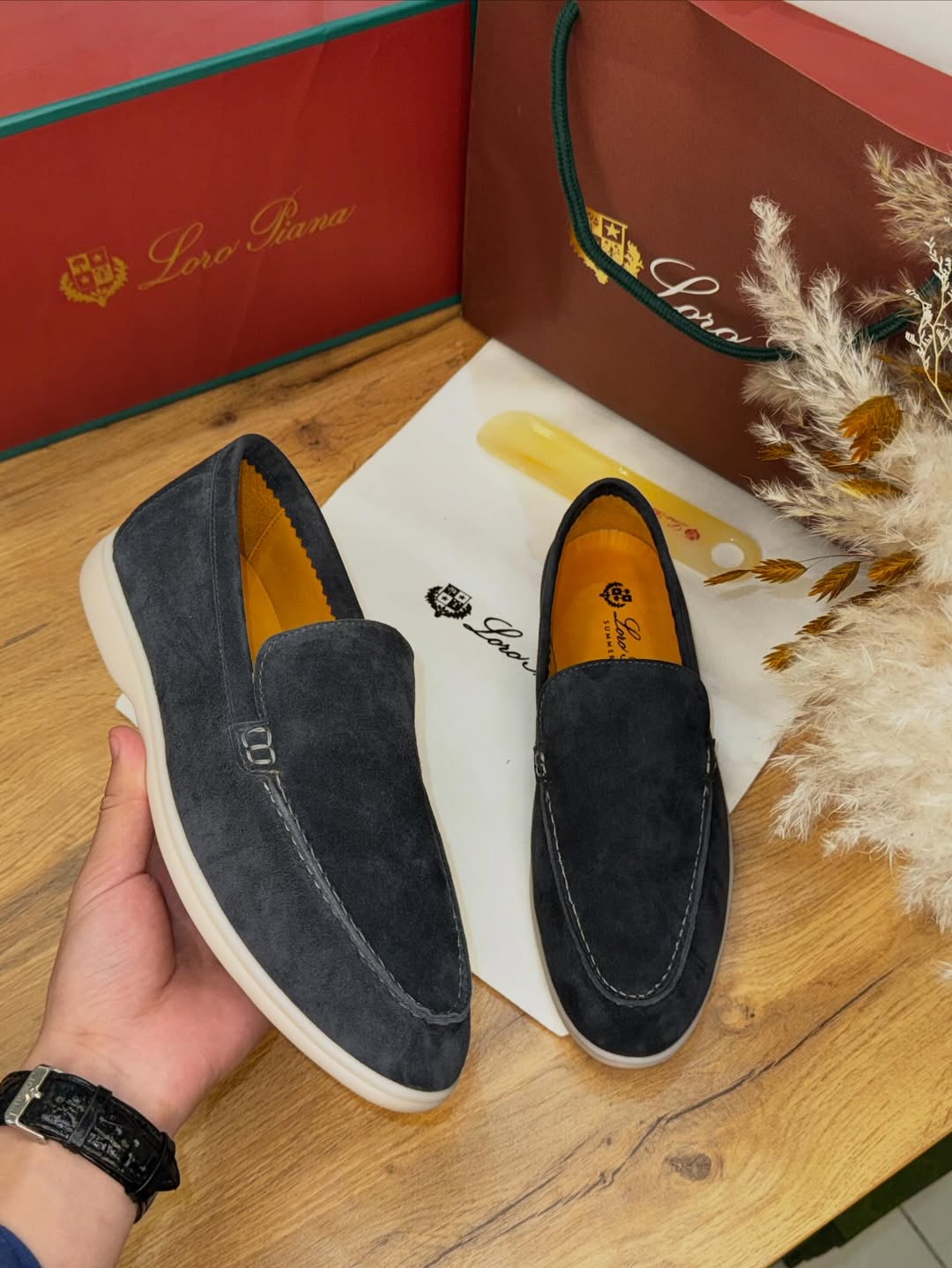 Mocassim Loafer de Camurça LP - Summer Walk Masculino