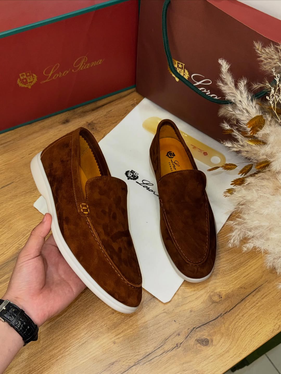 Mocassim Loafer de Camurça LP - Summer Walk Masculino