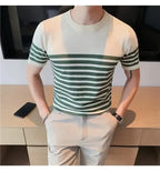Camiseta Sofistic Listrada Masculina de Verão