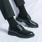Sapatos Masculinos Sofistic de Couro Premium para Ocasiões Elegantes