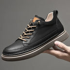 Sapato Sofistic de Couro Duke - Ganhe 6cm de Altura