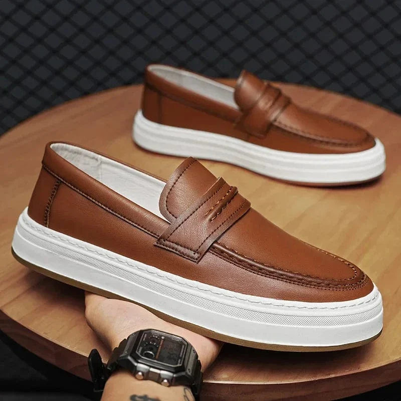 Mocassim Sofistic de Couro Texas