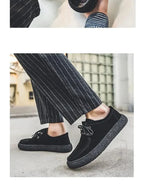 Sapatos Sofistic de Camurça Navi