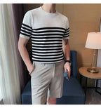 Camiseta Sofistic Listrada Masculina de Verão