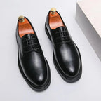 Sapatos Masculinos Sofistic de Couro Premium para Ocasiões Elegantes