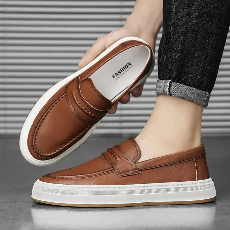 Mocassim Sofistic de Couro Texas