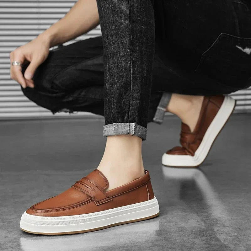 Mocassim Sofistic de Couro Texas
