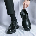 Sapatos Masculinos Sofistic de Couro Premium para Ocasiões Elegantes