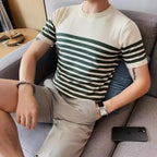 Camiseta Sofistic Listrada Masculina de Verão