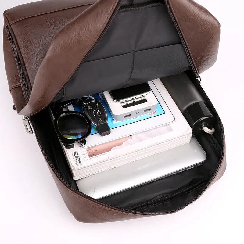 Mochila Sofistic Masculina de Couro One