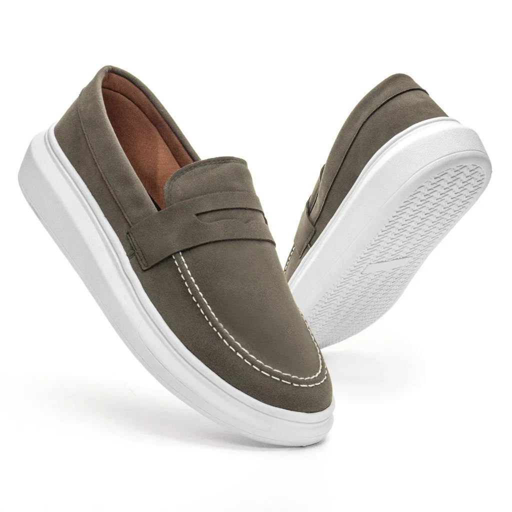 Mocassim Driver Signature AXL (+5cm) de Altura