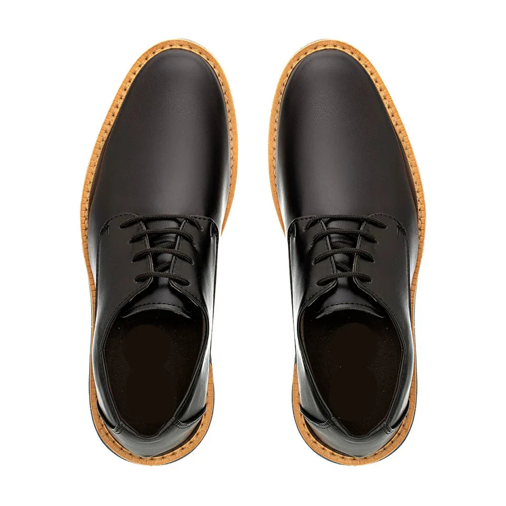 Sapato Casual Sofistic Derby Tratorado Comfort Classic