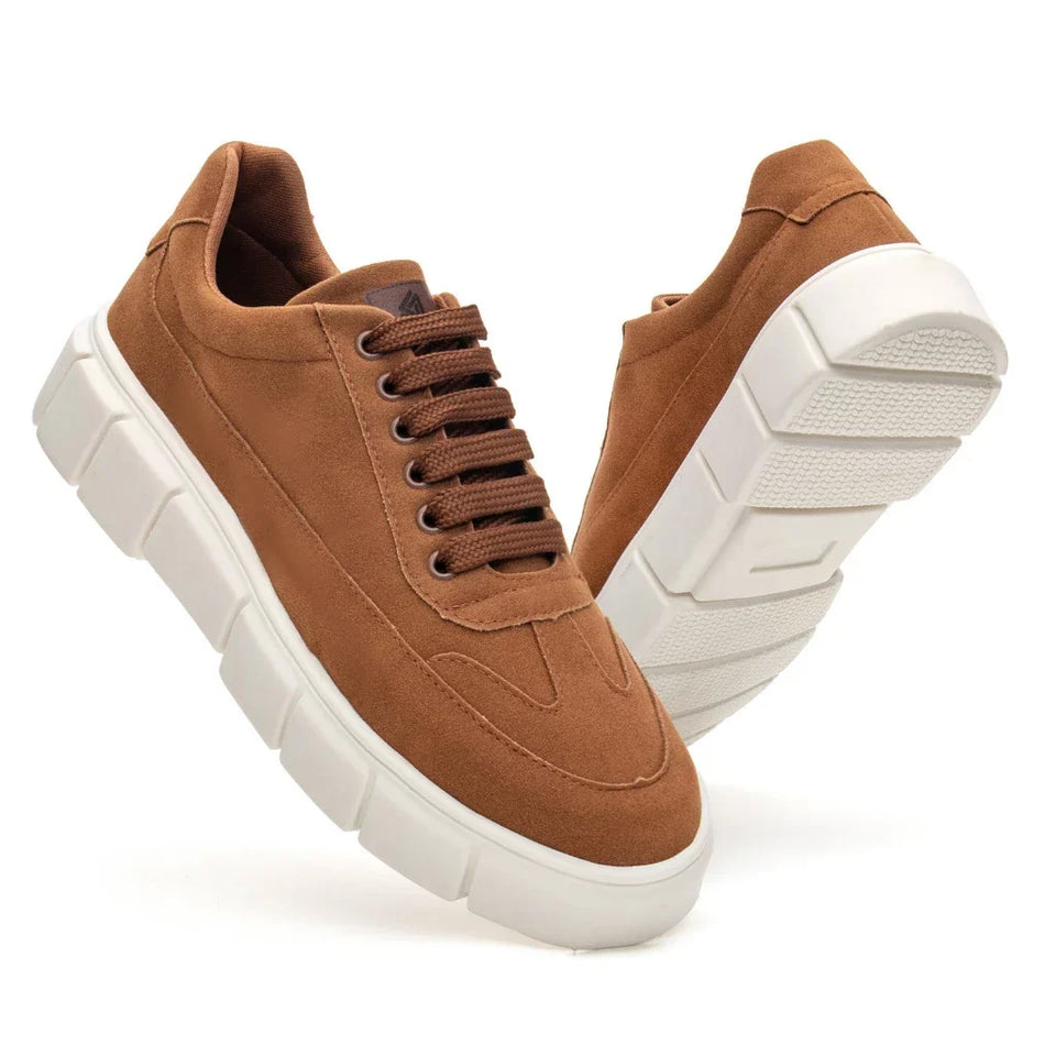 Tenis Oversized Sofistic Sola Alta Sneaker Masculino Casual Camurça