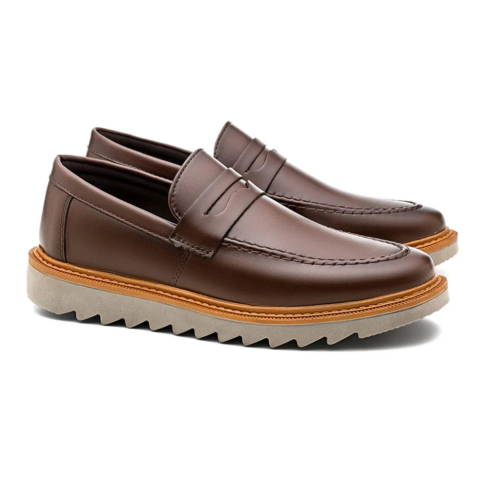 Sapato  Sofistic Mocassim Tratorado Masculino – Estilo, Leveza e Conforto