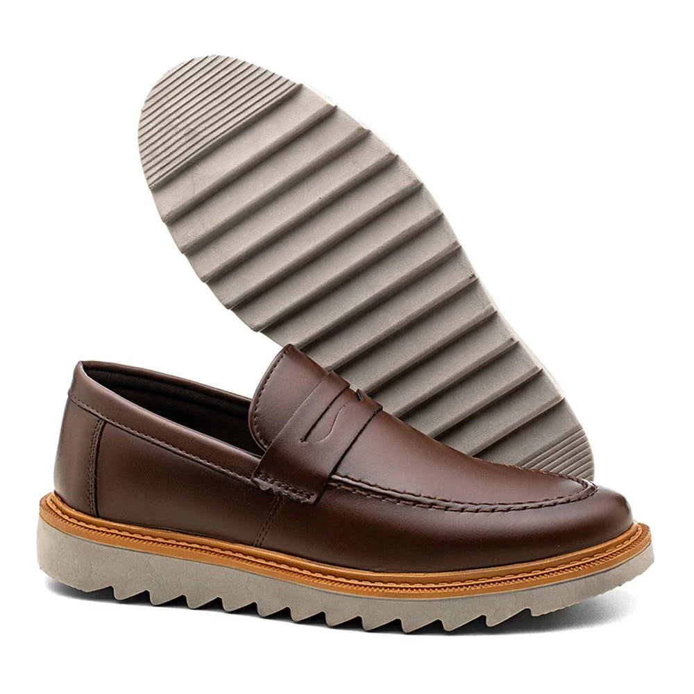 Sapato  Sofistic Mocassim Tratorado Masculino – Estilo, Leveza e Conforto