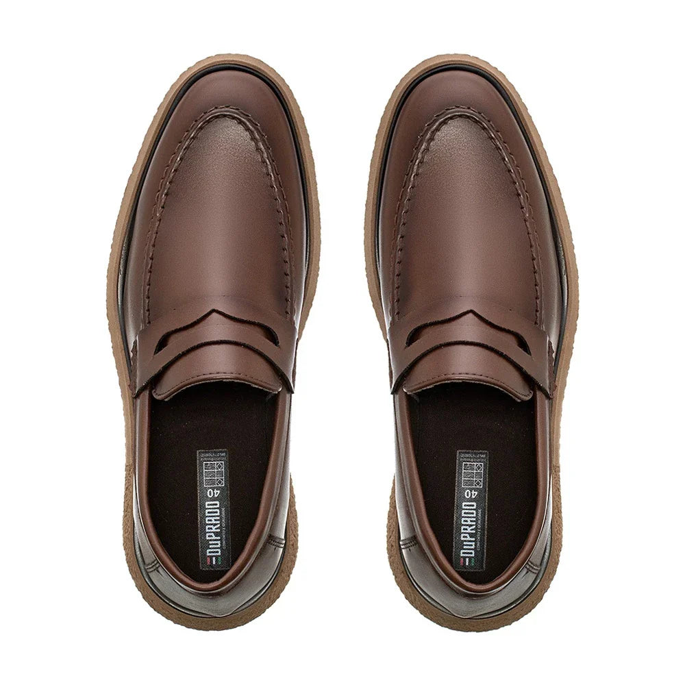 Sapato Mocasssim Sofistic Loafer Casual New Crepe Confort