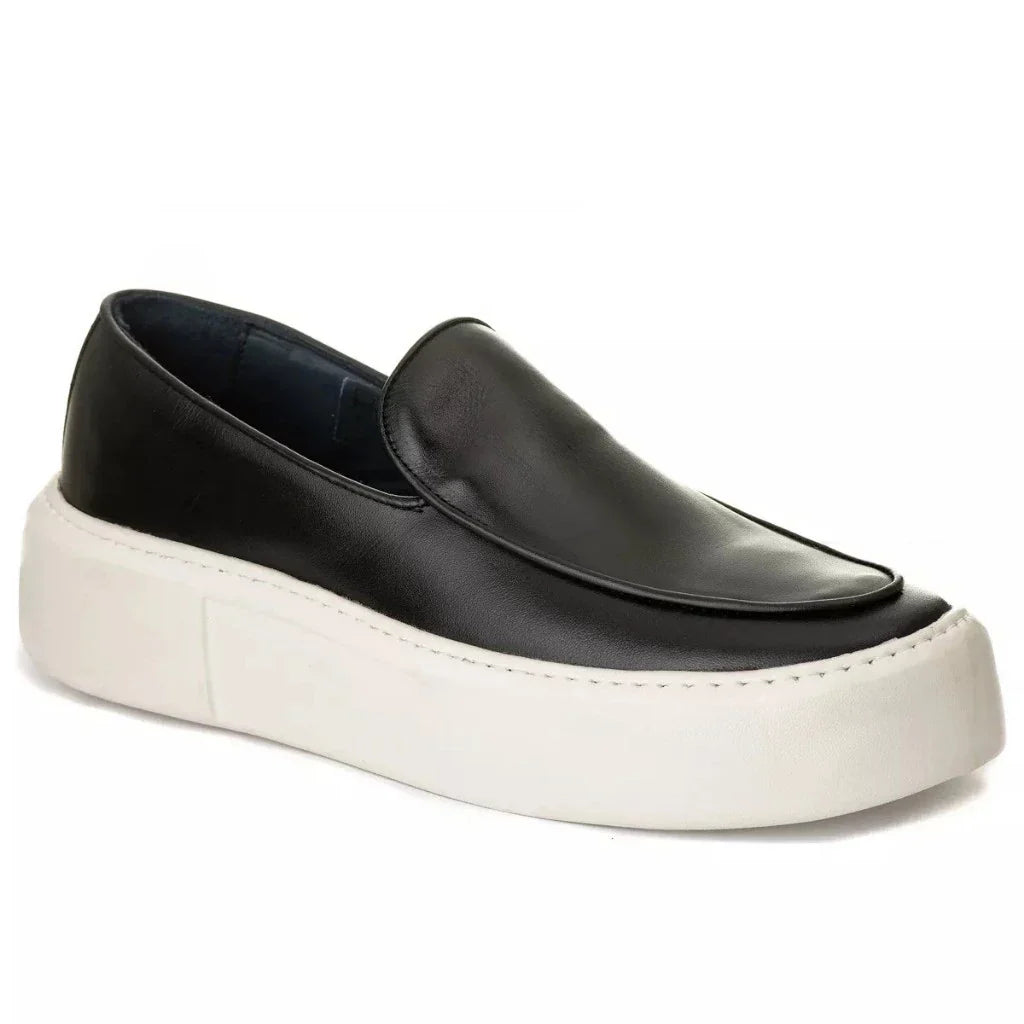 Sapato Mocassim Sofistic Casual Masculino Slip On Everest Estiloso 5cm Esporte Fino Sola Alta