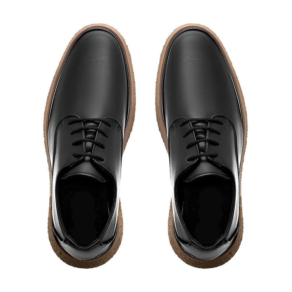 Sapato Sofistic Derby Casual New Crepe Confort Classic