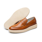 Sapato Social Sofistic Mocassim Couro Legítimo Casual