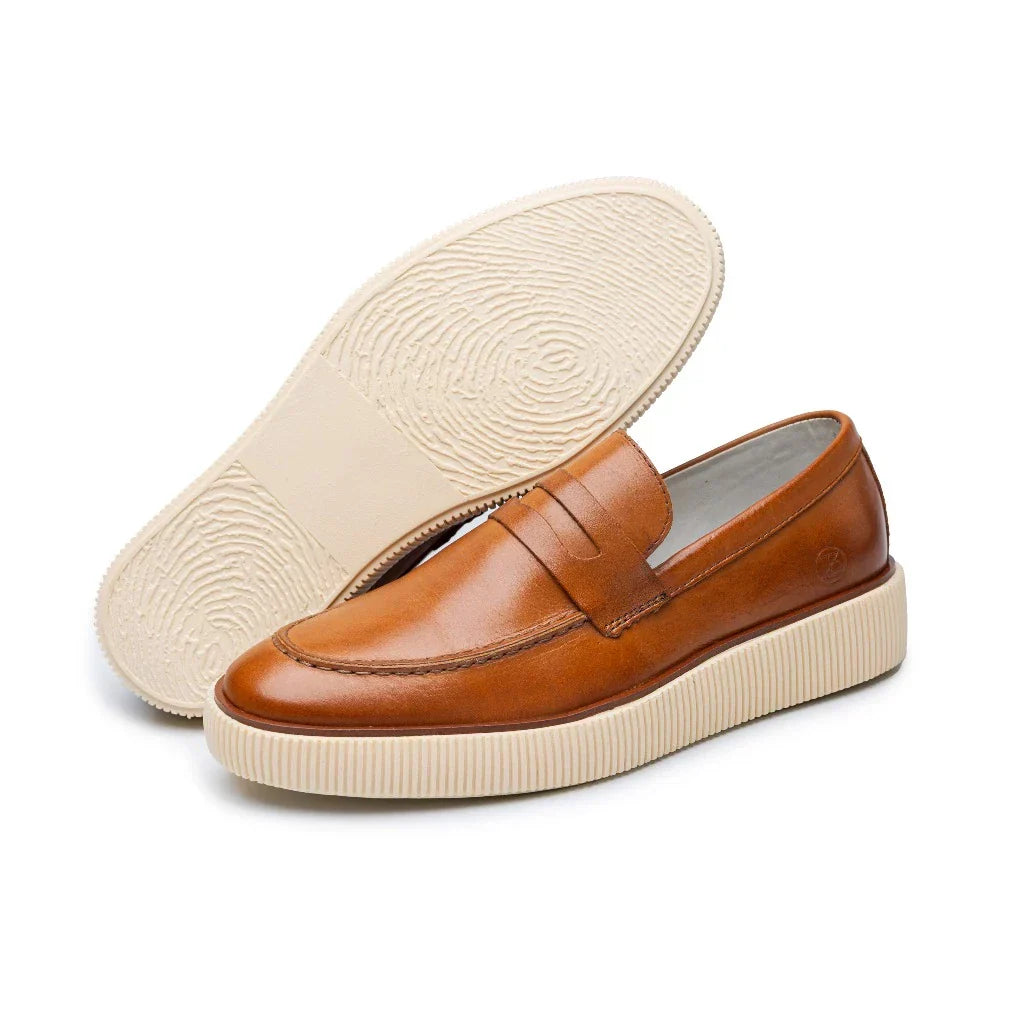 Sapato Social Sofistic Mocassim Couro Legítimo Casual