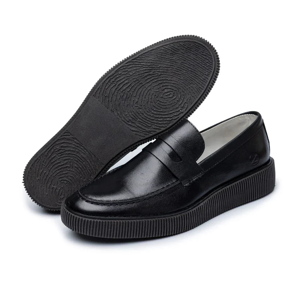 Sapato Social Sofistic Mocassim Couro Legítimo Casual