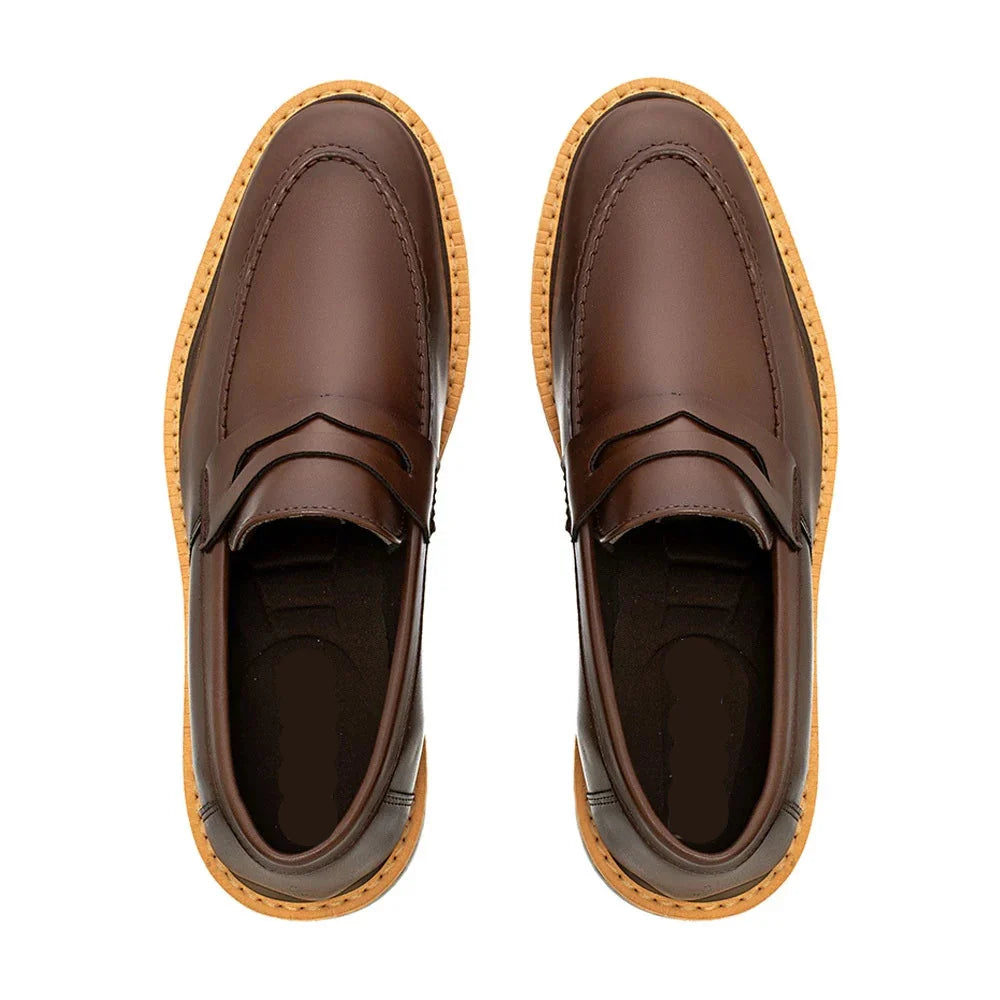 Sapato Mocassim Loafer Oxford Italiano Premium Classic