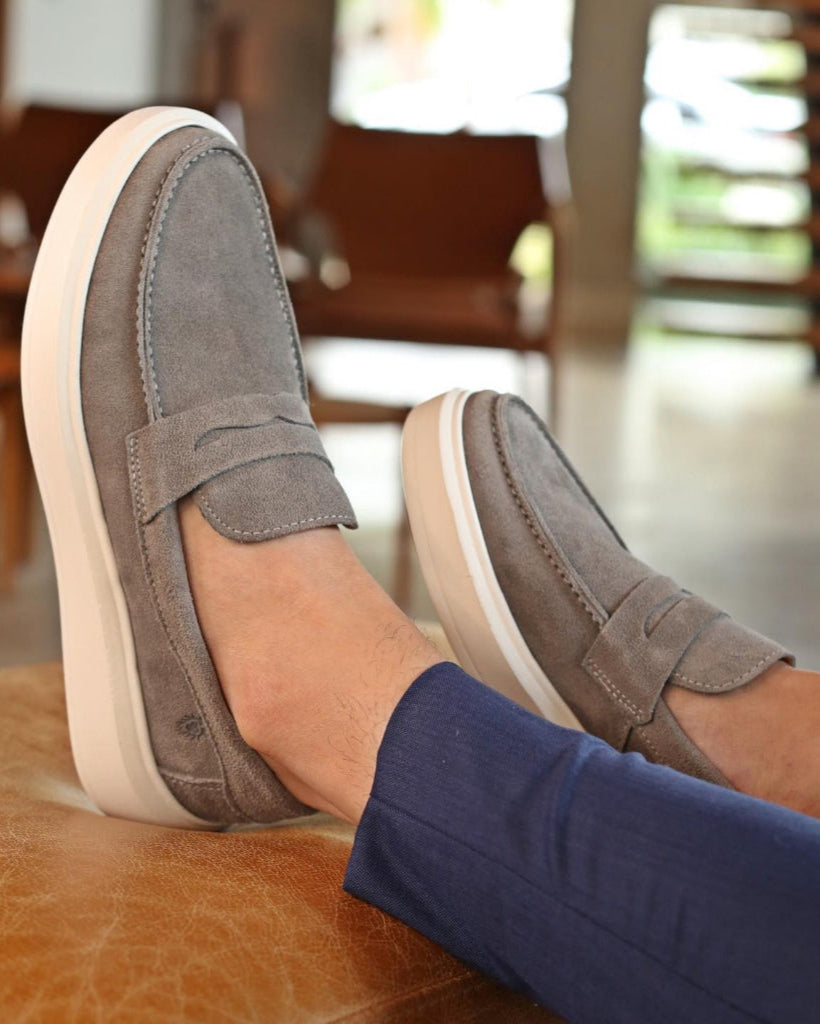 Mocassim Driver Signature AXL (+5cm) de Altura