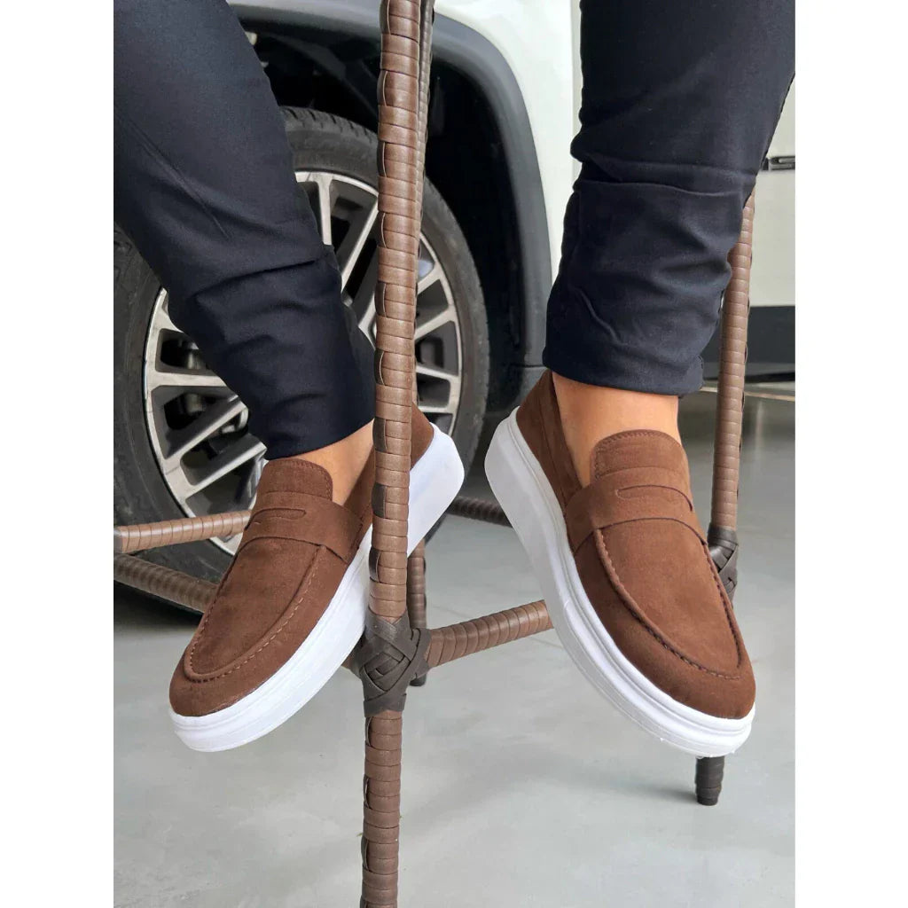 Mocassim Driver Signature AXL (+5cm) de Altura