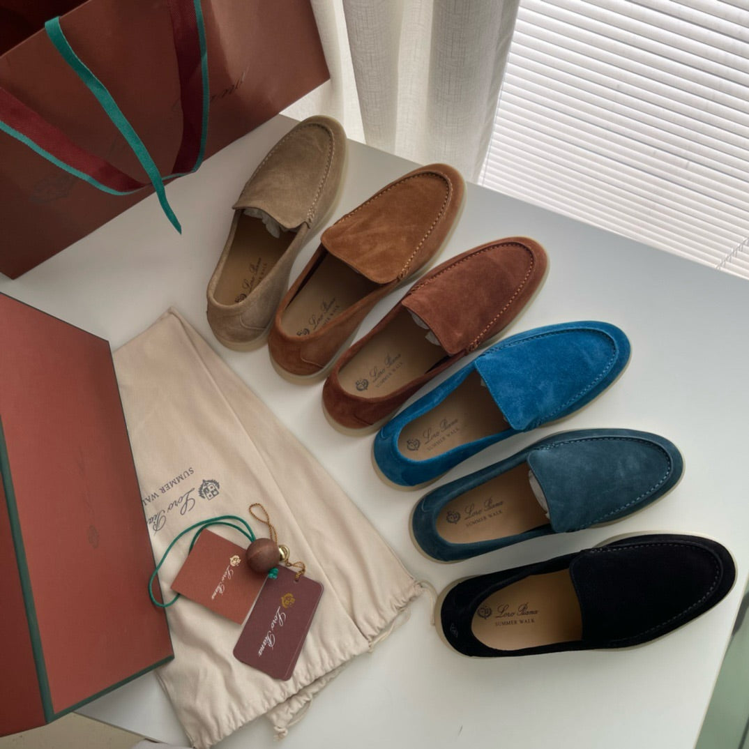 Mocassim Loafer de Camurça LP - Summer Walk Masculino