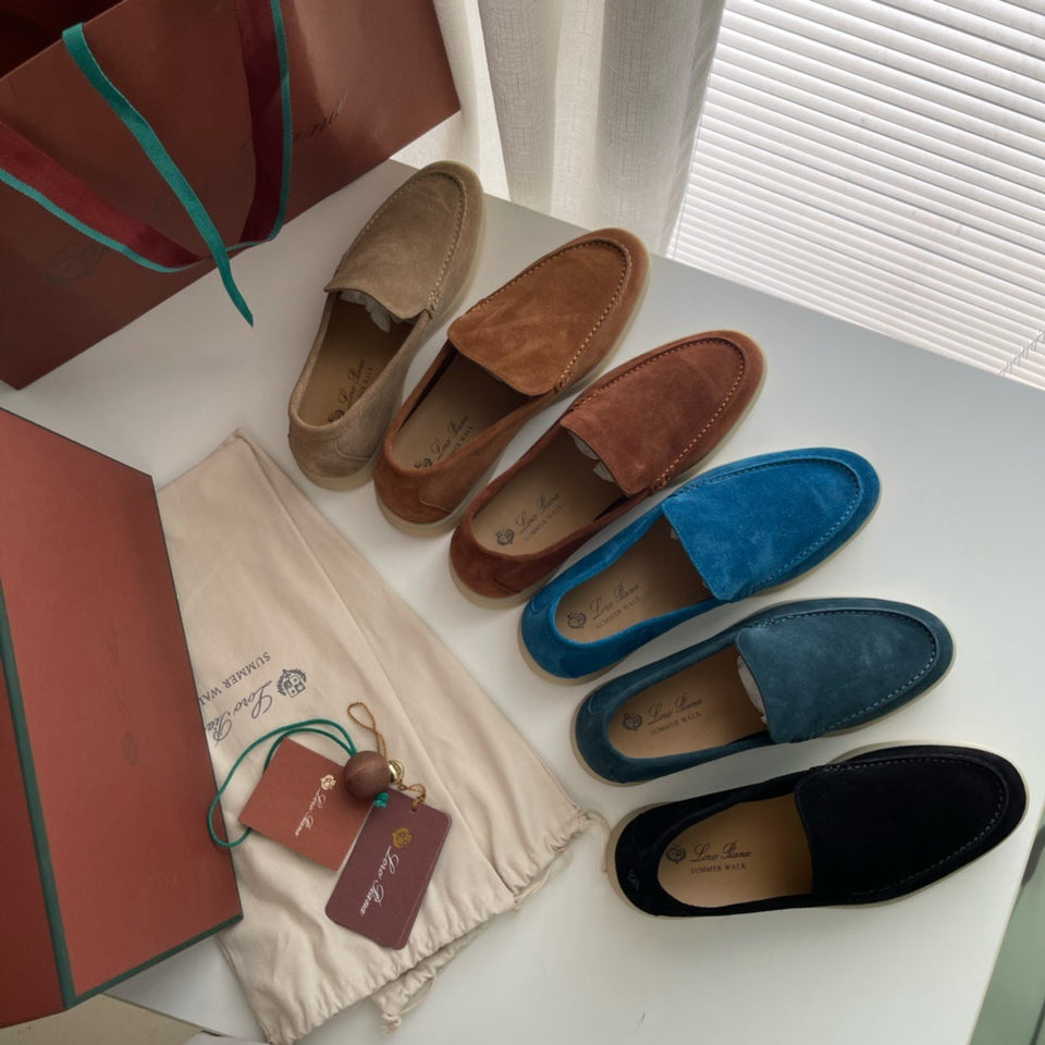 Mocassim Loafer de Camurça LP - Summer Walk Masculino