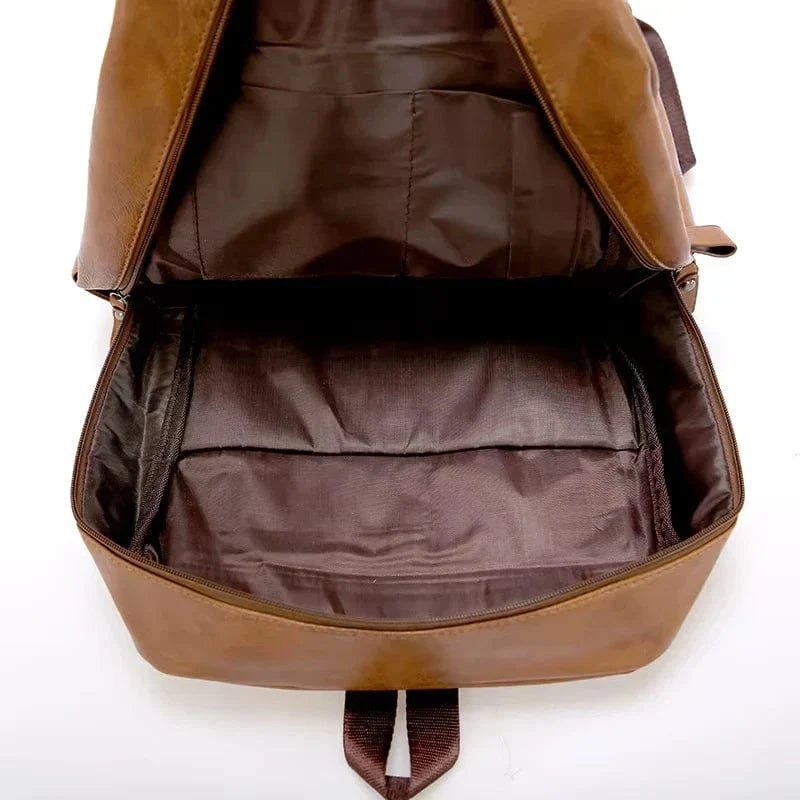 Mochila Sofistic de Viagem Masculina em Couro Impermeável