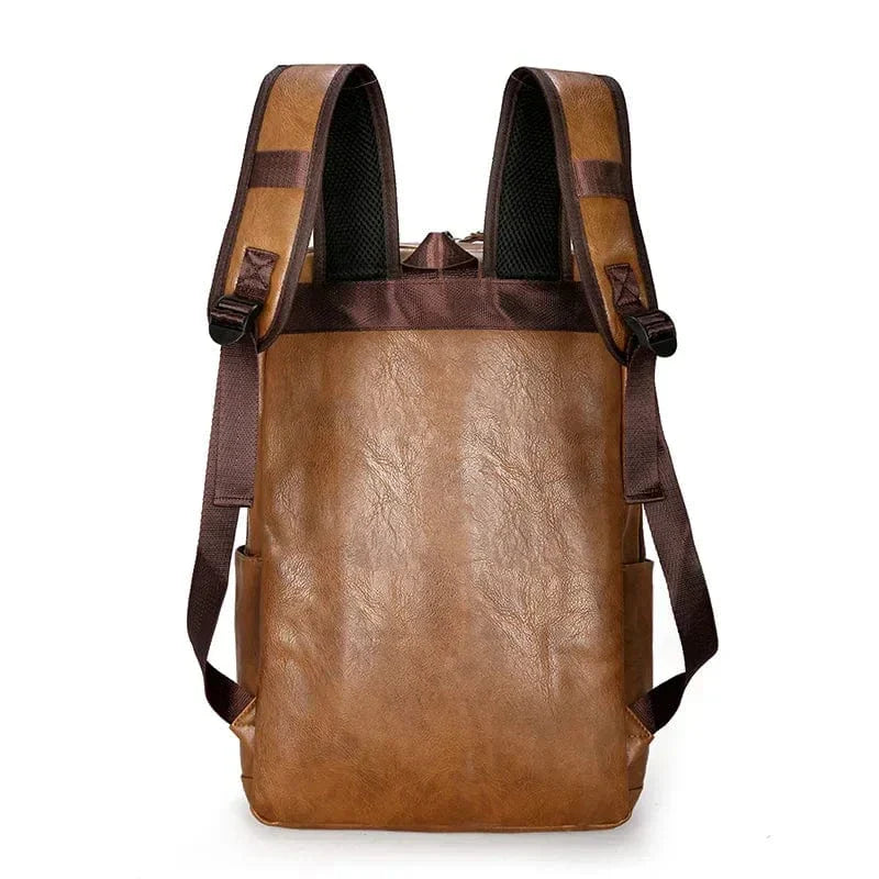 Mochila Sofistic de Viagem Masculina em Couro Impermeável