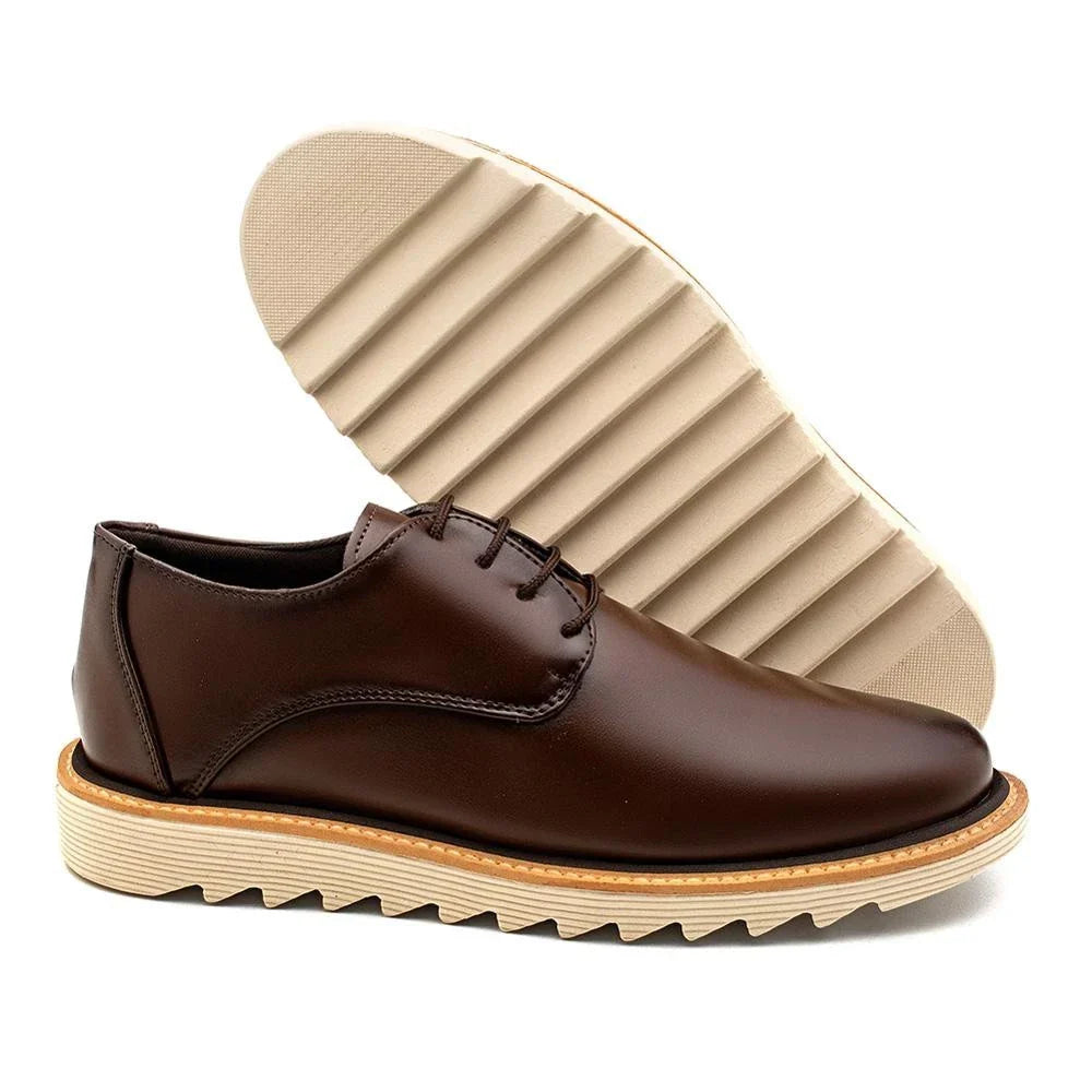 Sapato Sofistic Derby Casual Masculino – Elegância e Conforto
